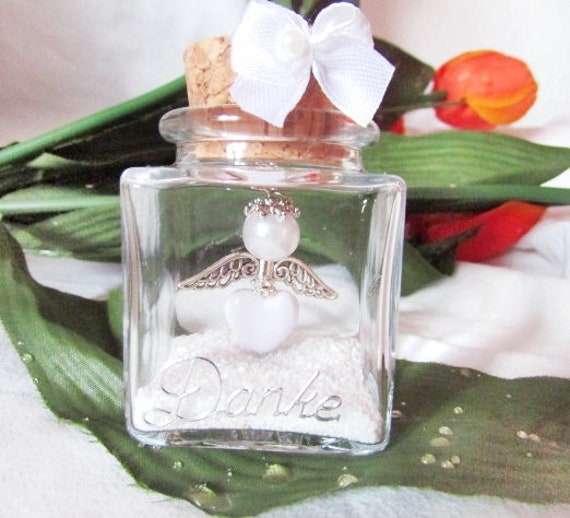 Geburt Neu 10 Herz Schutzengel im Glas Gastgeschenk,Taufe,Hochzeit Kommunion