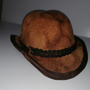 Cowboy Hat Amadou Hat. - Etsy