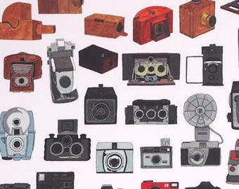 Camera compilation Print