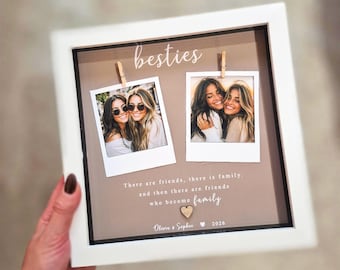 Personalised Best Friend Photo Frame, Best Friend Gift, Bestie Gift, Friendship Gift For Her, Birthday Gift for Best Friend