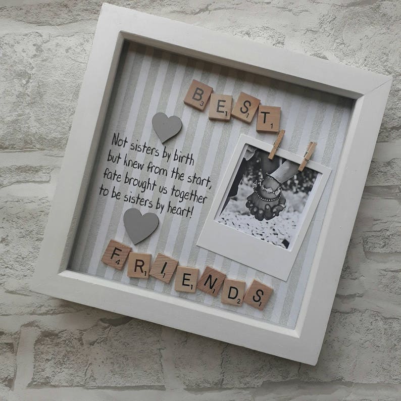 Best Friend Gift Present for Best Friend Best Friend Frame Etsy UK
