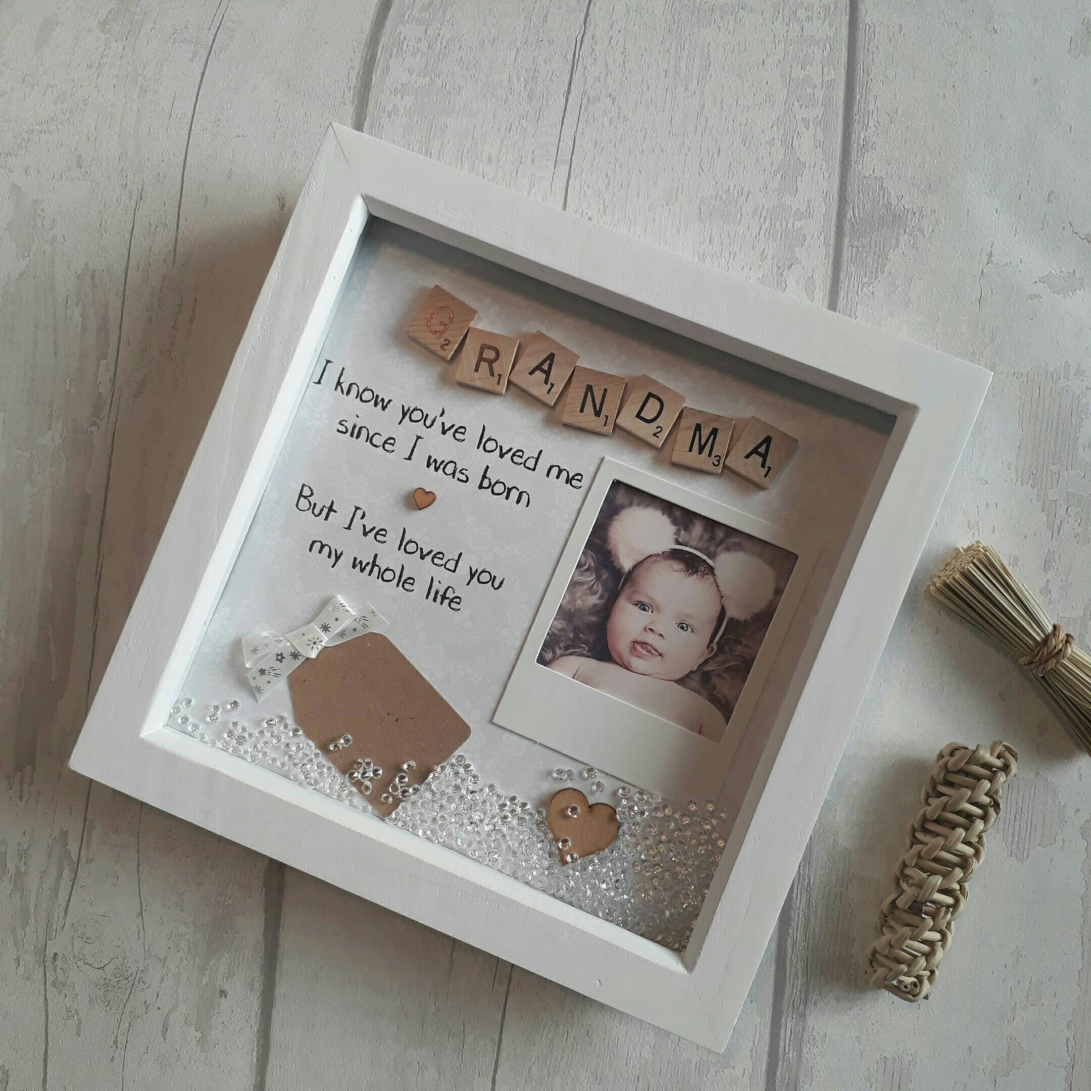 Personalised Grandma Frame Gift for Nanna Present for Etsy UK