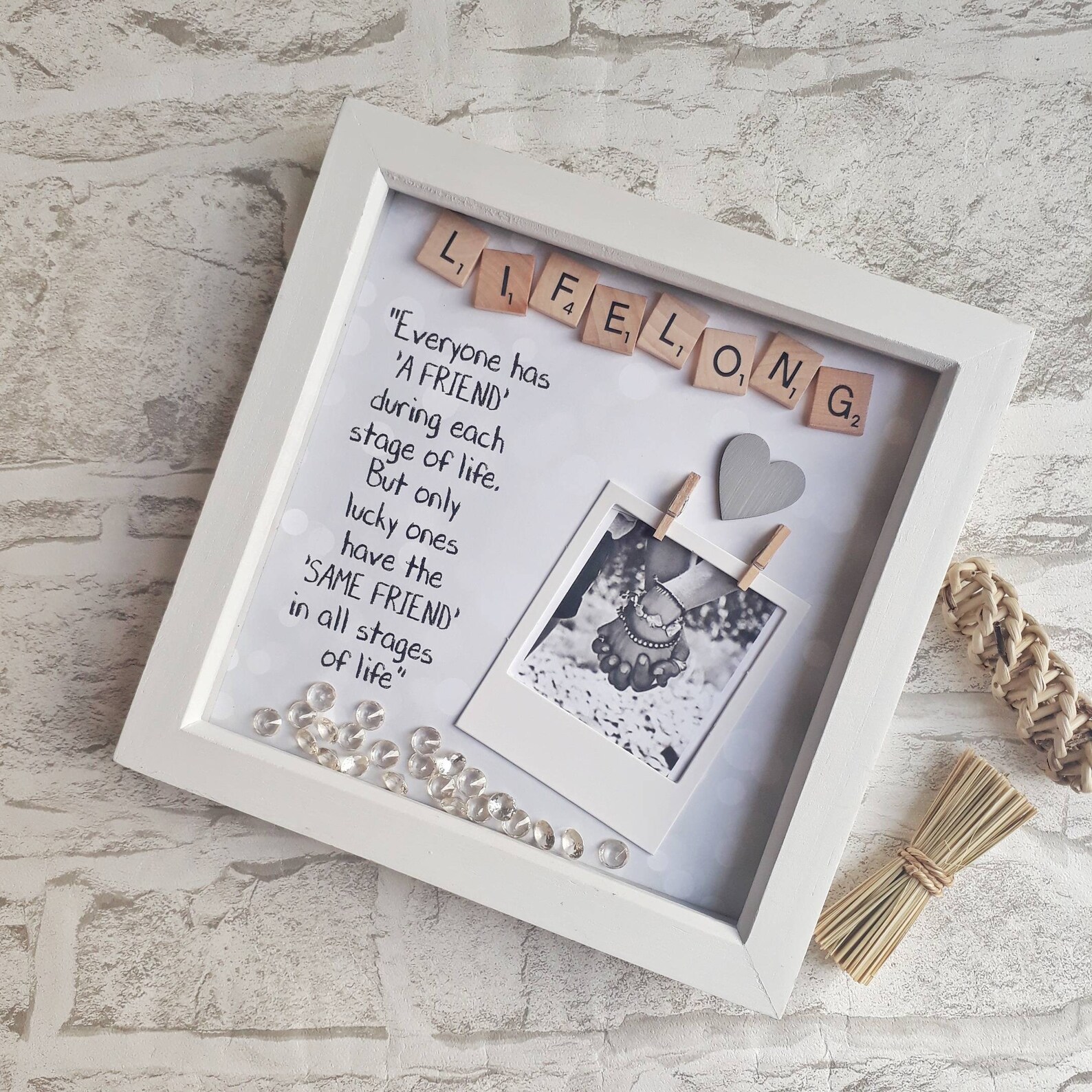 Best Friend Frame Gift for Friend Lifelong Friends Etsy UK