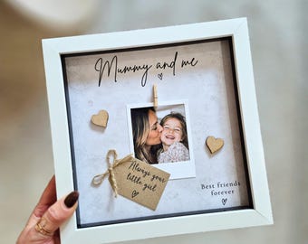 Personalised Mother Daughter Photo Frame, Gift for Mummy, Mum Gift, Sentimental Mum Keepsake