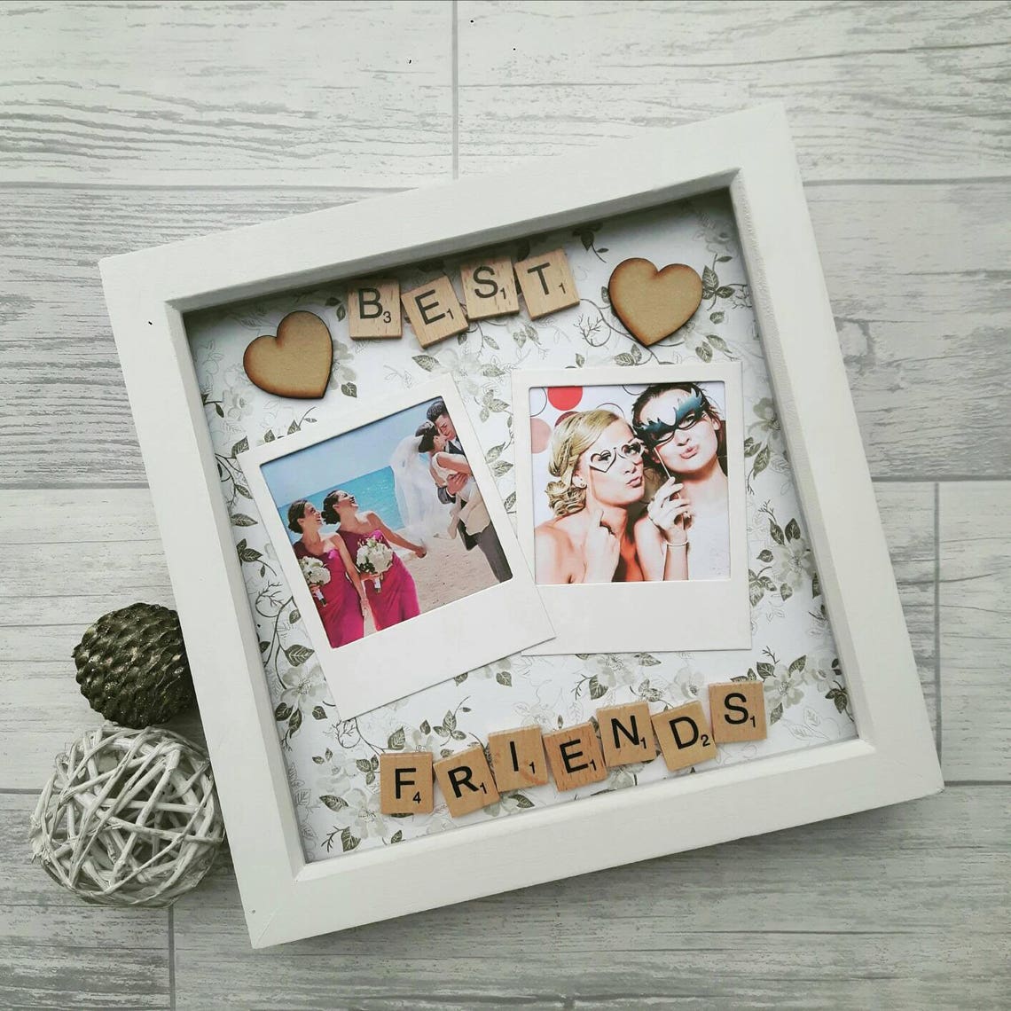 Gift for Best Friend Best Friends Frame Personalised Best Etsy UK