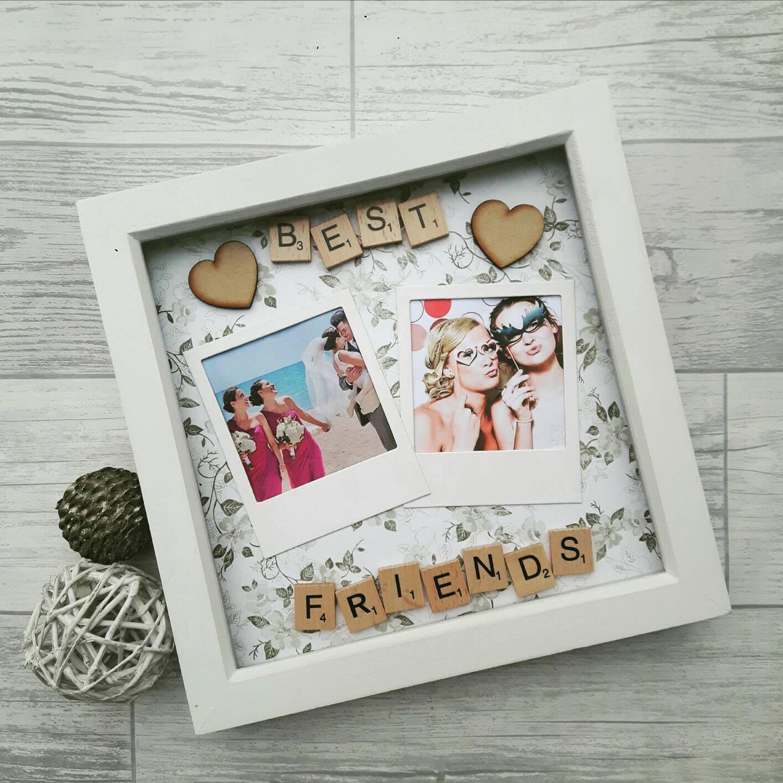Gift for Best Friend Best Friends Frame Personalised Best Etsy