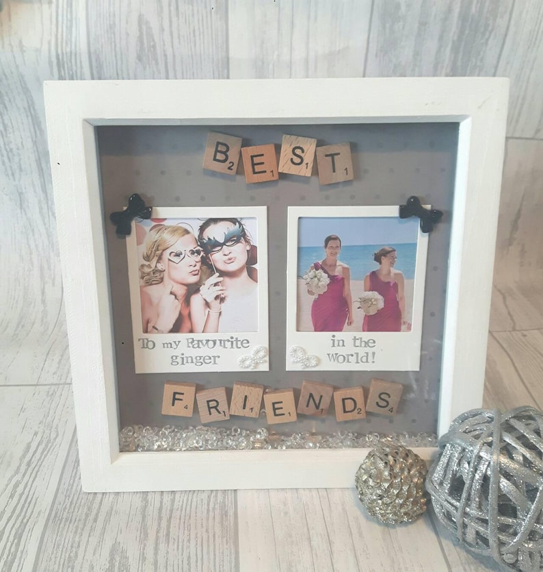 Gift For Best Friend Best Friends Frame Personalised Best Etsy