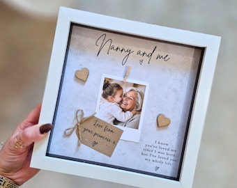 Personalized Photo Frame Gift for Nana: Mother's Day Present