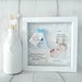 New Baby Gifts, Baby Boy Gift, Gifts For Newborn, 1st Birthday gift, Godson Gift, Gift For Nephew, Baby Frame, Personalised Keepsake Nursery 