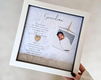 Grandma Mothers day gift. Grandmother box frame. Nanna personalised frame. Personalised Granny Gifts. Scrabble picture frame Gran.