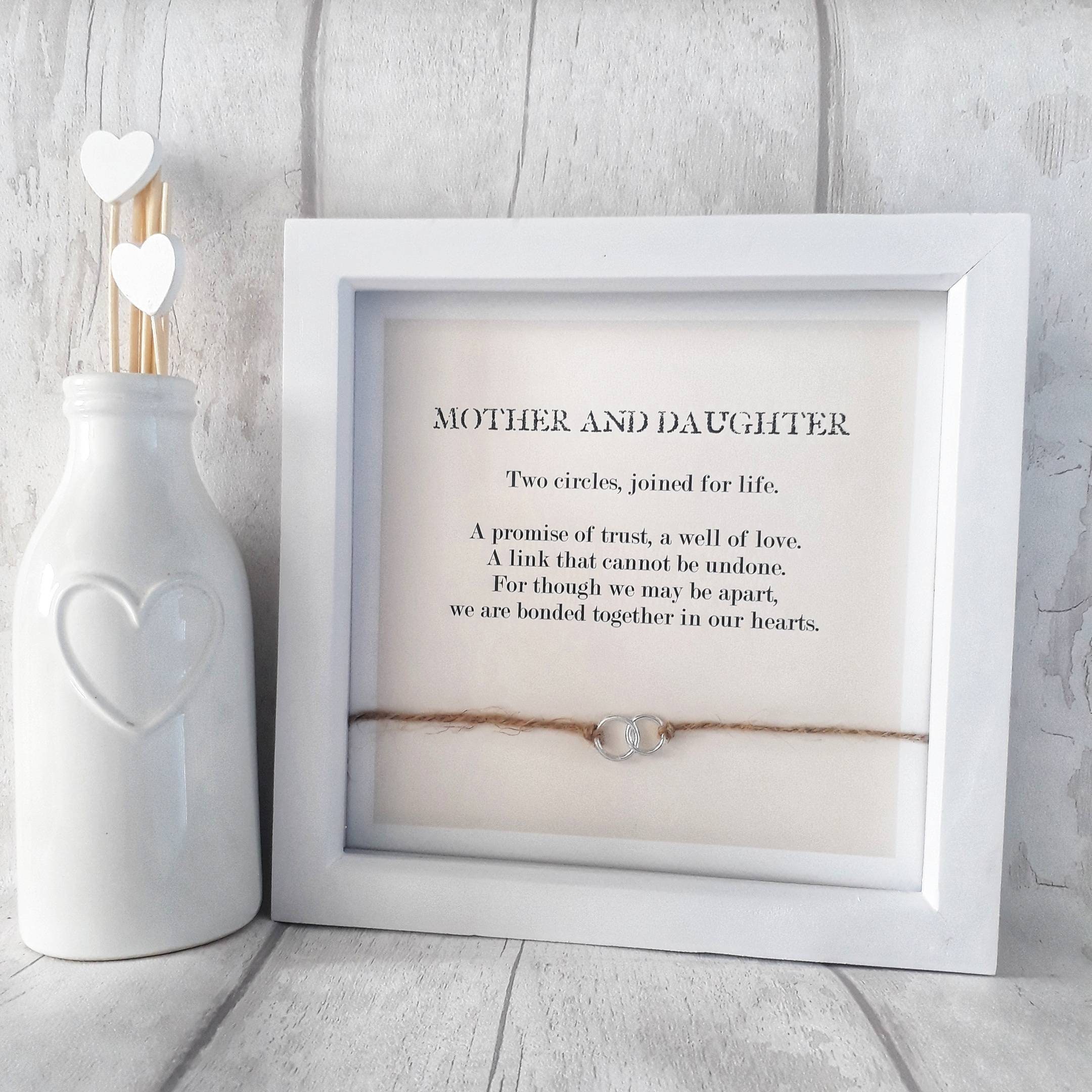 Mother and Daughter Gift Bereavement Gift Mum Long Etsy