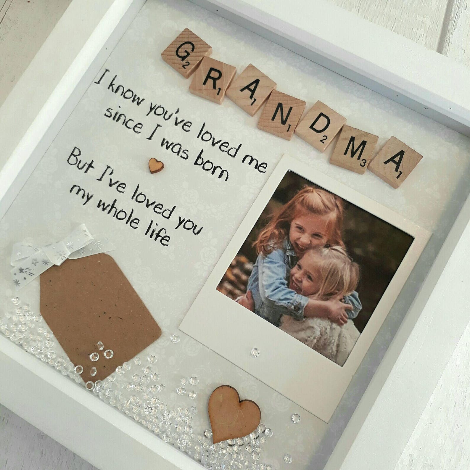 Personalised Grandma Frame Gift for Nanna Present for Etsy UK
