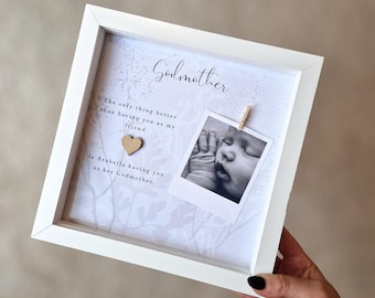 Godmother Gifts, Gift For Godparents, Christening Gifts, Godparent Gift, Baptism Gift, Present For Godmother, Godmother Gift