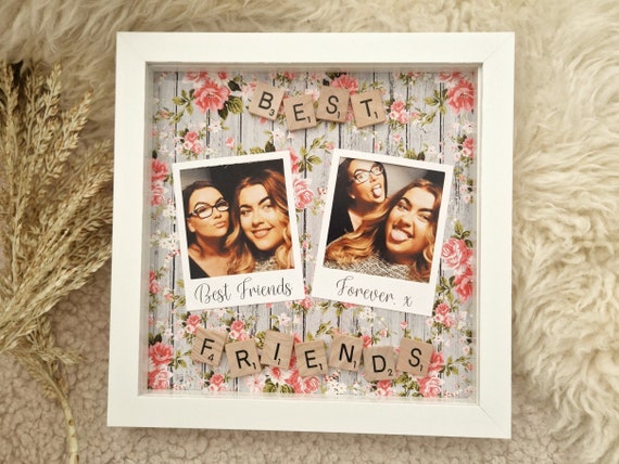 Besties picture frame personalized gift - Gift for best friend