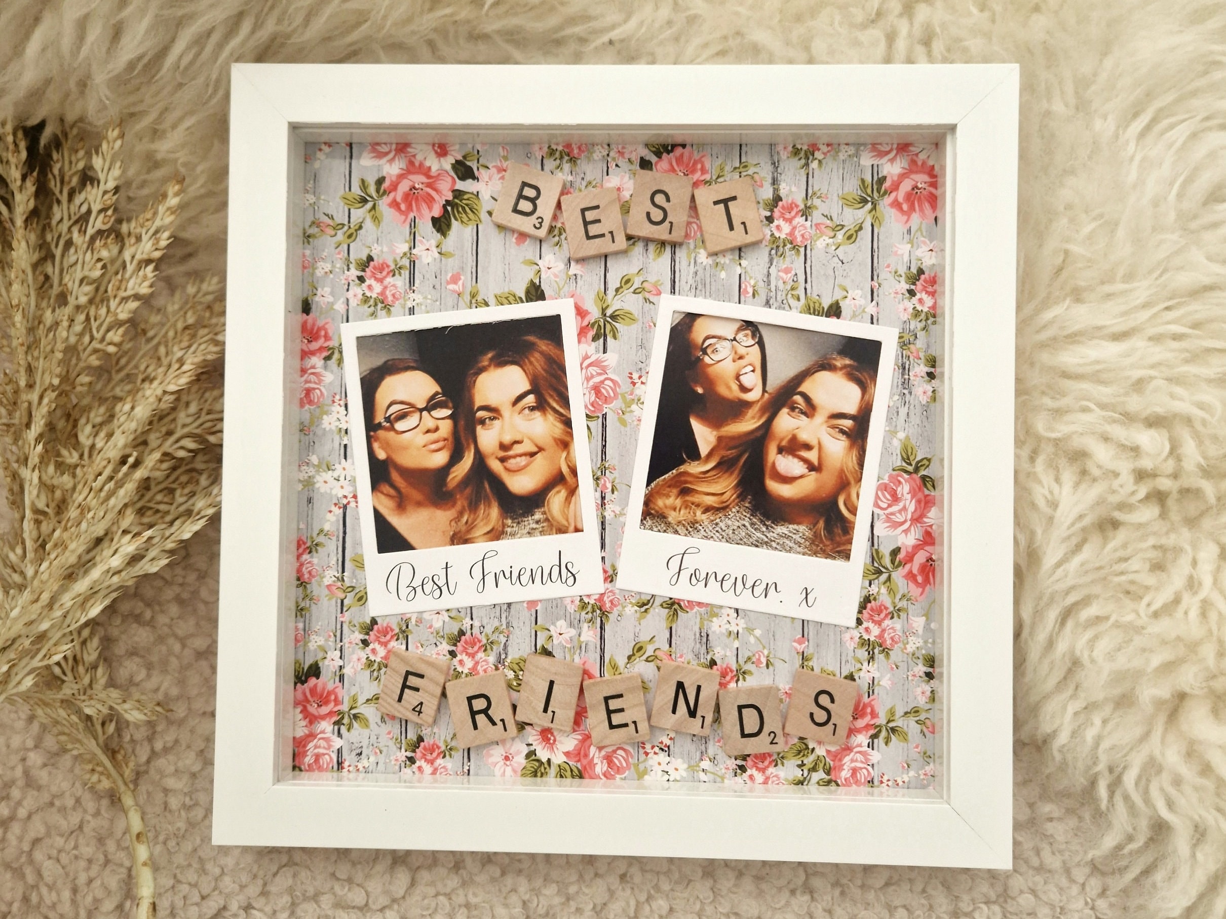 Gift for Best Friend, Best Friends Frame, Personalised Best Friend