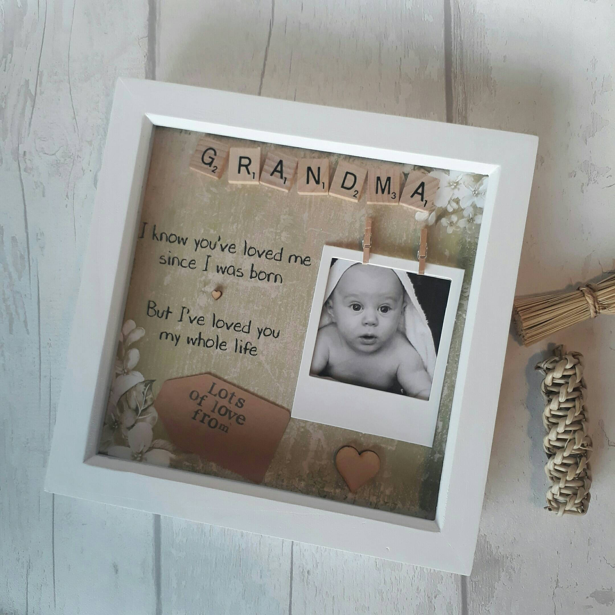 Details about   Personalised HQ Box Frame Print Nanny Nan Grandma Mothers Day Christmas Gift 