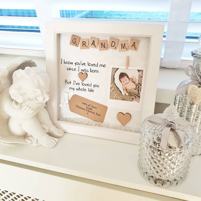 Personalised Grandma Frame Gift for Nanna Present for Etsy UK