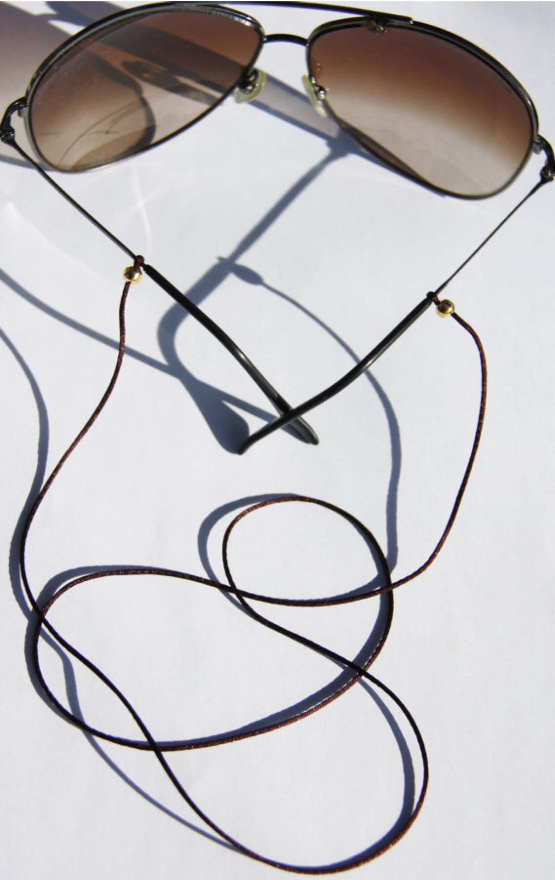 Cordón de gafas minimalista. Elegante simple fuerte. Colores Etsy