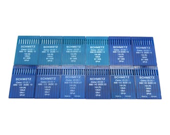 Schmetz Industrial Sewing Machine Needles 134R, 135x5, DPx5, 135x7