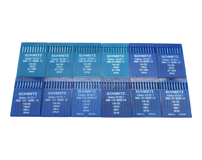 Schmetz Industrial Sewing Machine Needles 134R, 135x5, DPx5, 135x7
