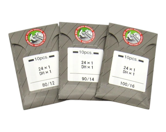 Organ Sewing Machine Needles Sharp Point- 24x1 Fits Singer Sew Handy Model 20 Toy Sewing Machine