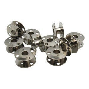 100 ct Class 66 Metal Bobbins Fit Singer Models 401A, 403A, 404, 500A, 503A