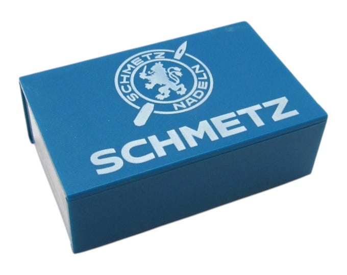 Bulk Schmetz Sewing Machine Needles 100/ct Box 15x1 Regular Point Fits Singer, Kenmore, White, Elna, Viking