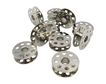 10 Pack Bobbins - Fits Singer Model 221, 222, 301, 301A Best Available Part # 45785