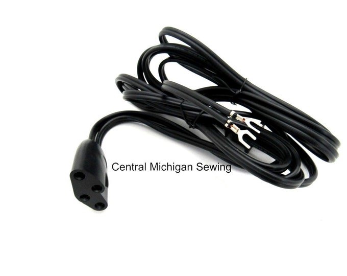 Foot Control Double Lead Power Cord For SINGER 15-91
