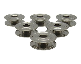 6 Metal Rotary Bobbins Fits Kenmore Sewing Machine Models 117.300, 117.551, 117.552, 117.591, 117.600, 117.720, 117.959