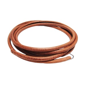 Sewing Machine Leather Treadle Belt 72&quot; x 3/16&quot; with Hook Singer White Davis