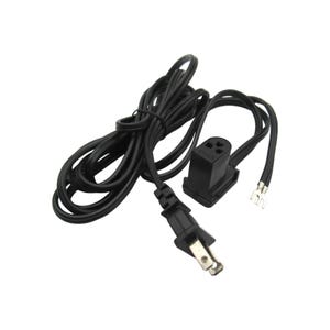 Replacement 3 Pin Power Cord - Singer Sewing Machine Part # 604118-001