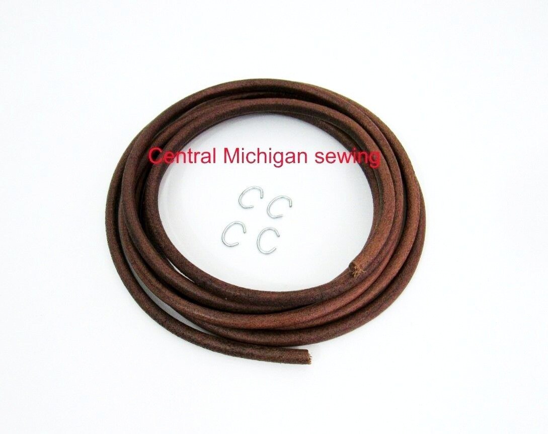 Industrial Sewing Machine Leather Belt Available in 3 16 1 4 5