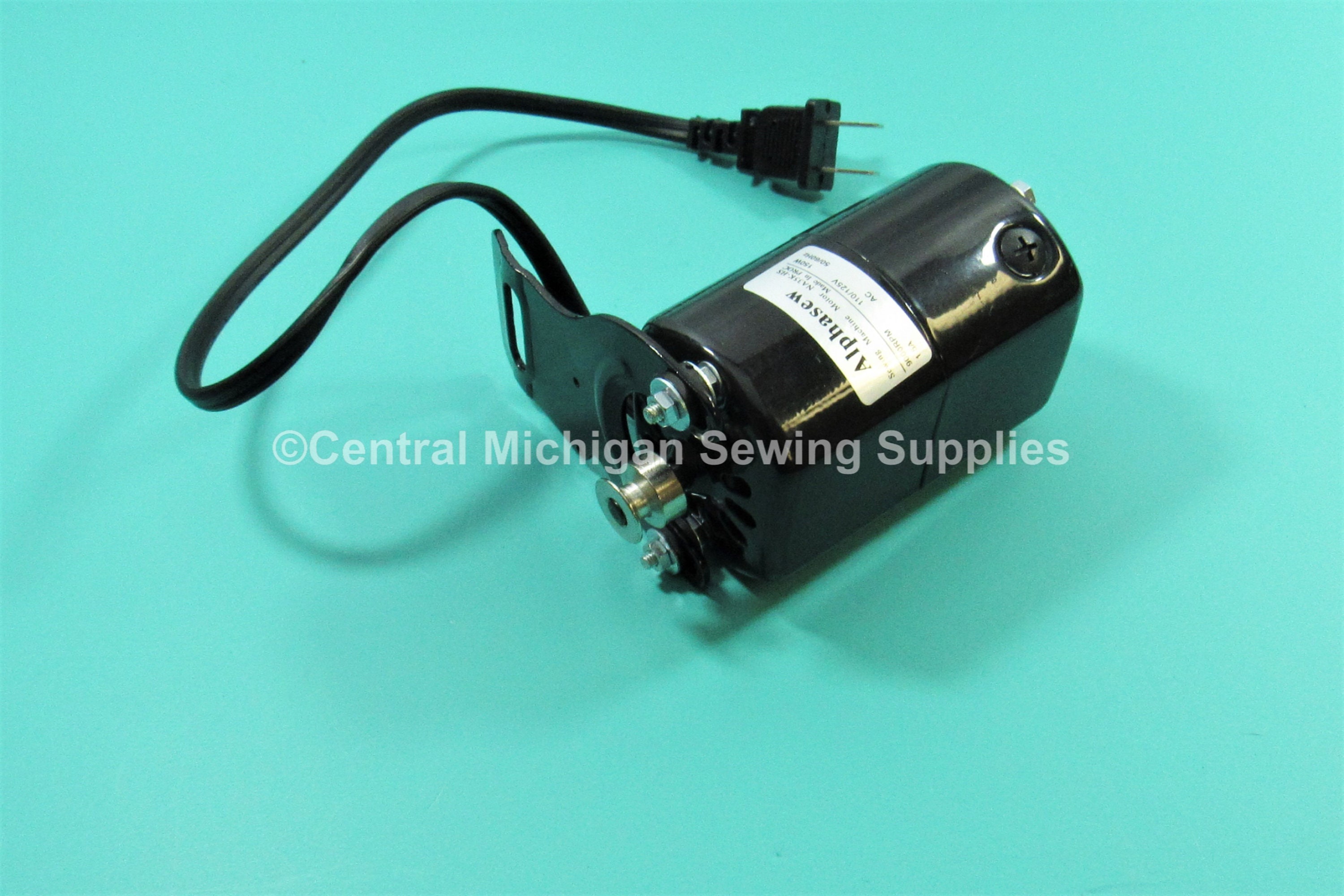 Alphasew Sewing Machine Motor 9000 rpm K-Bracket 1.5 Amp