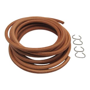 Industrial Sewing Machine Leather Belt Available in 3/16&quot;, 1/4&quot;, 5/16&quot;, 11/32&quot; diameter