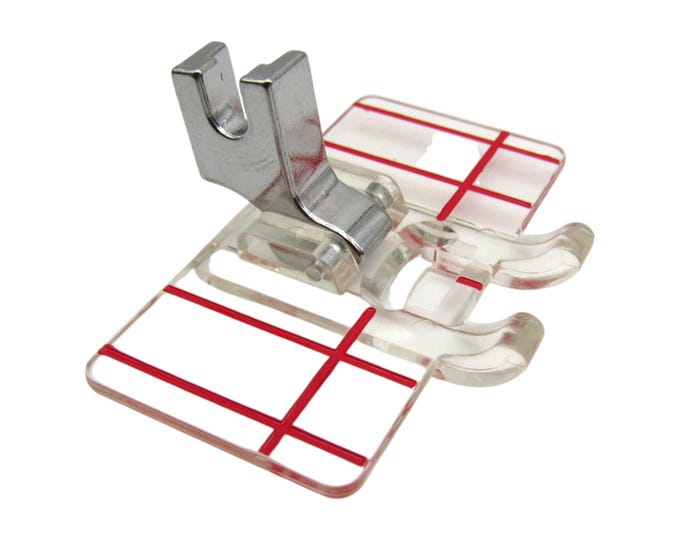 Parallel Stitch Presser Foot - Fits Low Shank Sewing Machines