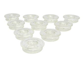10 Pack Bobbins - Fits Singer Model 600, 603, 604, 620, 625, 626, 628, 629, 630, 635, 636, 638, 639, 640, 645, 646, 648, 649