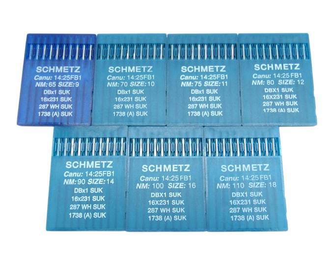 Schmetz Industrial Sewing Machine Needles BALL POINT 16x257, 16x231, DBx1, 16x95