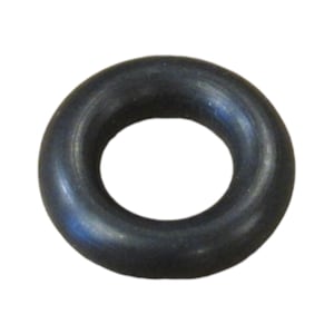 May include: A black rubber O-ring, a type of seal used in various mechanical applications.