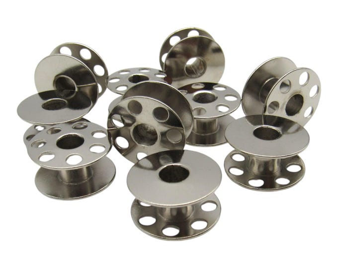 Metal Bobbins - Fits Elna Models 46, 52, 55, 56, 58, 59, 62, 65, 66, 68, 69, 72, 74