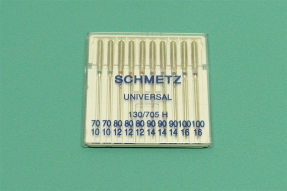 Schmetz Universal (130/705 H) Household Sewing Machine Needles - Size 90/14-2 Cards - 20 Needles