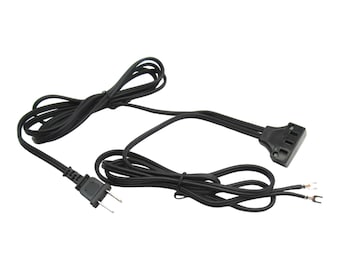 Replacement Power Cord 3 Prong - Fits Many Kenmore 117, 148 & 158 Series