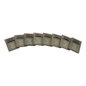 Organ Industrial Sewing Machine Needles Sharp Point 16x257, 16x231, DBx1, 16x95 Available in Size 10, 12, 14, 16, 18, 19, 20, 21, 22