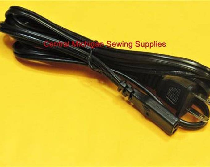 Singer Sewing Machine Power Cord, Fits: Models 500, 503, 600, 603, 604