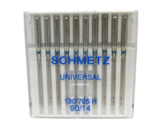 Schmetz Sewing Machine Needles 15x1 Size 14 Ten Pack Sharp Point
