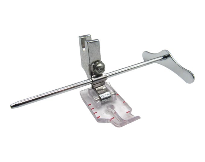1/4" Quilting Foot with Guide - High Shank Sewing Machine - P60605-G