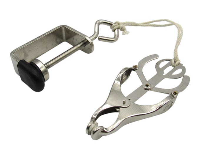 Third Hand and Clamp Speeds Up Hemming, Embroidery & Hand Sewing