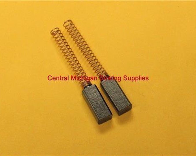 Carbon Brushes with Springs - 4 mm x 3.5 mm x 13 mm - Part # YM4013-P