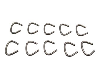 Belt Hooks for 1/4, 5/16, 3/8 Leather Belt Industrial and Treadle Sewing Machines (10 pack)