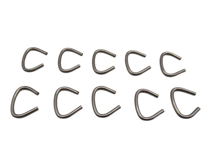 Belt Hooks for 1/4, 5/16, 3/8 Leather Belt Industrial and Treadle Sewing Machines (10 pack)